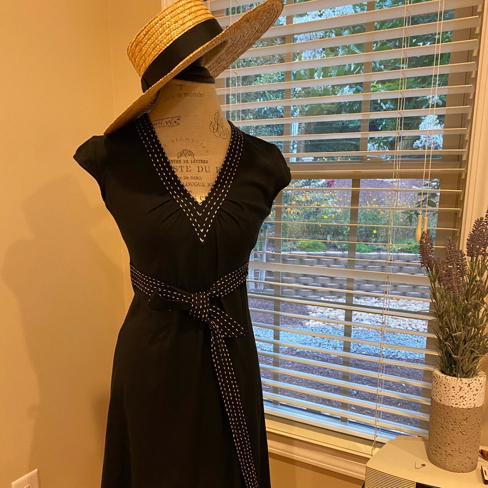 Beautiful little black dress size S custom made in Viet Nam